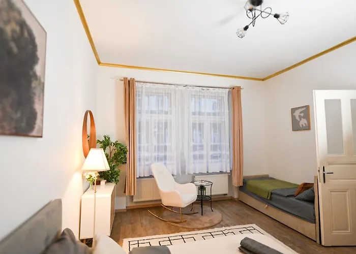 Apartament Spacious 95m2 Riverside Zborovska Smichov *