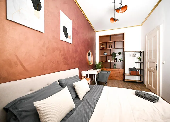 Spacious 95m2 Riverside Zborovska Smichov